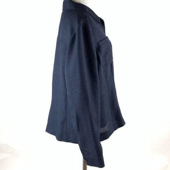 Emma James blazer size 12 navy blue with pockets 90s vintage - Picture 4 of 10